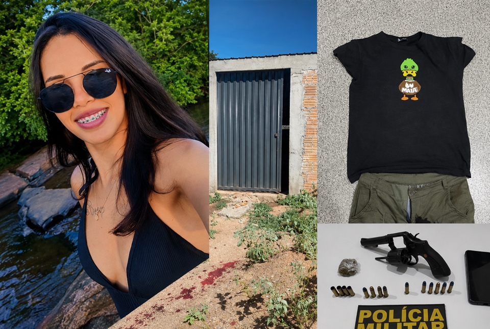 Suspeito de matar mulher a tiros é preso após confronto com a Polícia Militar, em Ouro Preto do Oeste, RO